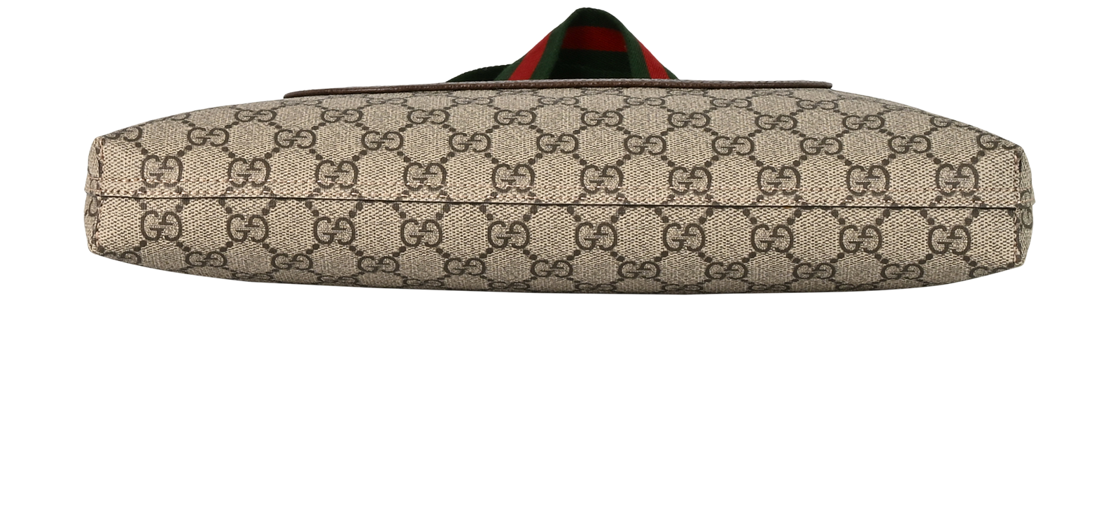 Ophidia GG Small Tote, &pound;650, Handbags, Brown, Canvas/Leather, Top view